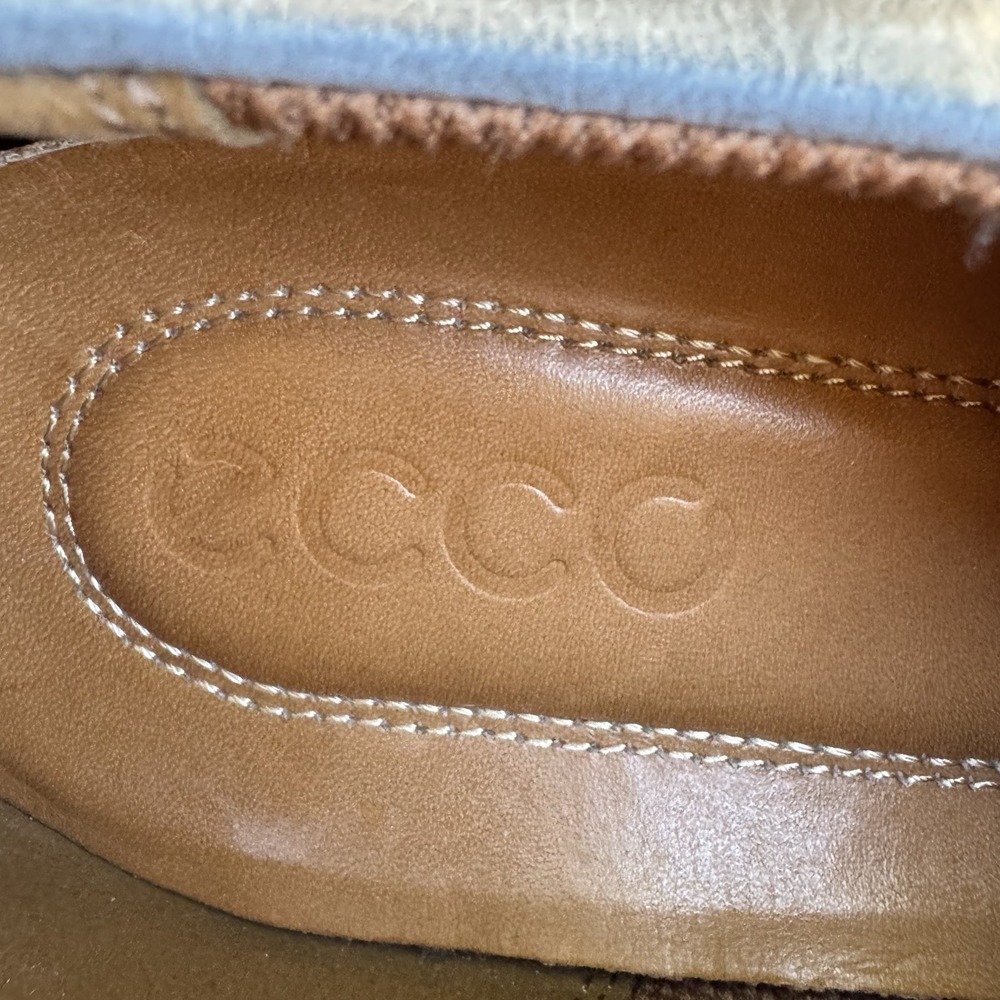 ECCO Collin 2.0 Sneaker Mens US Size 12 EU 46 Gray Leather Soft - Picture 12 of 14